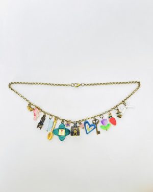 Multicolor Assorted Charm Necklace