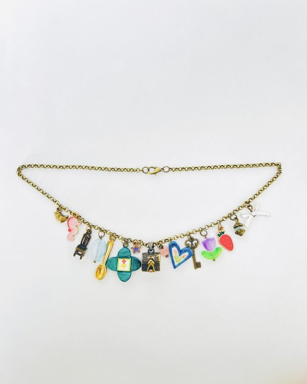 Multicolor Assorted Charm Necklace