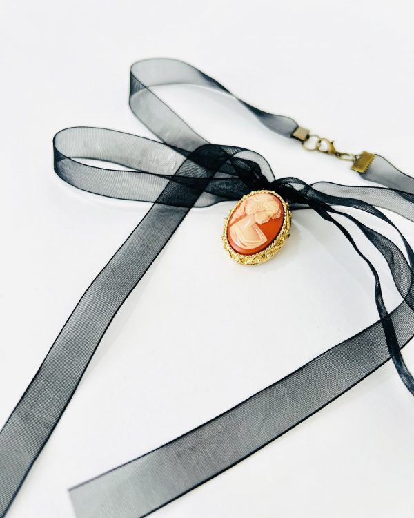 Black Cameo Choker - Image 2