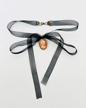 Black Cameo Choker