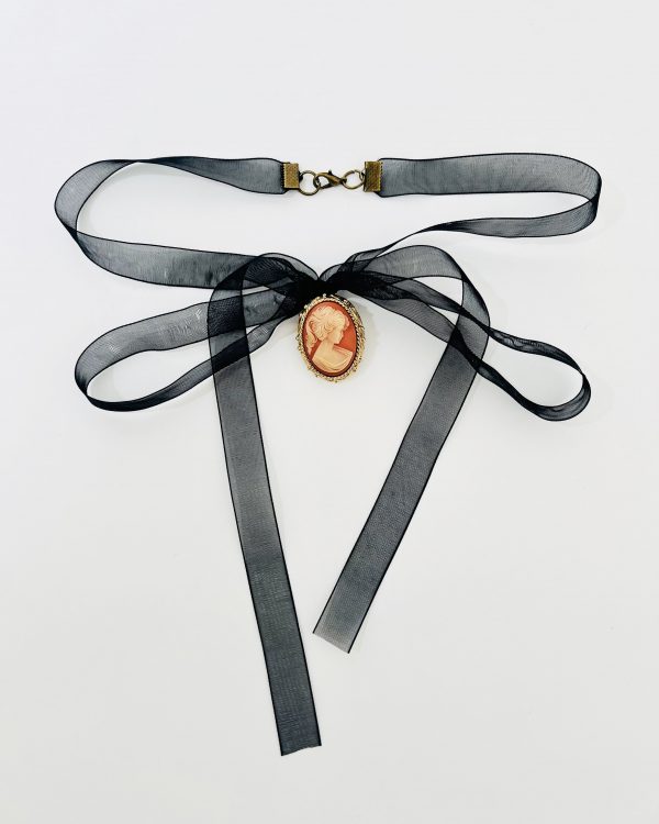 Black Cameo Choker