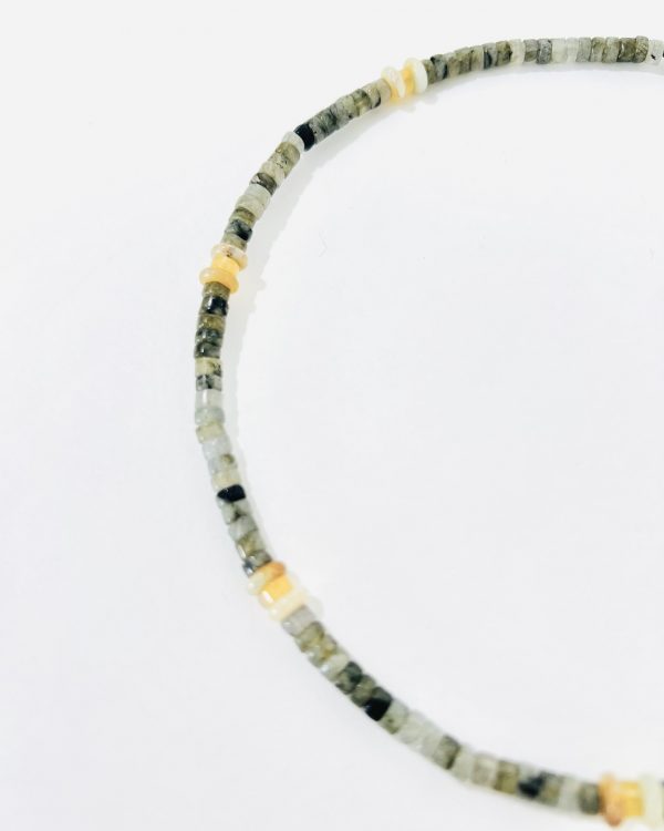 Grey Stone Necklace - Image 2