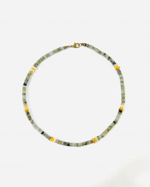 Grey Stone Necklace