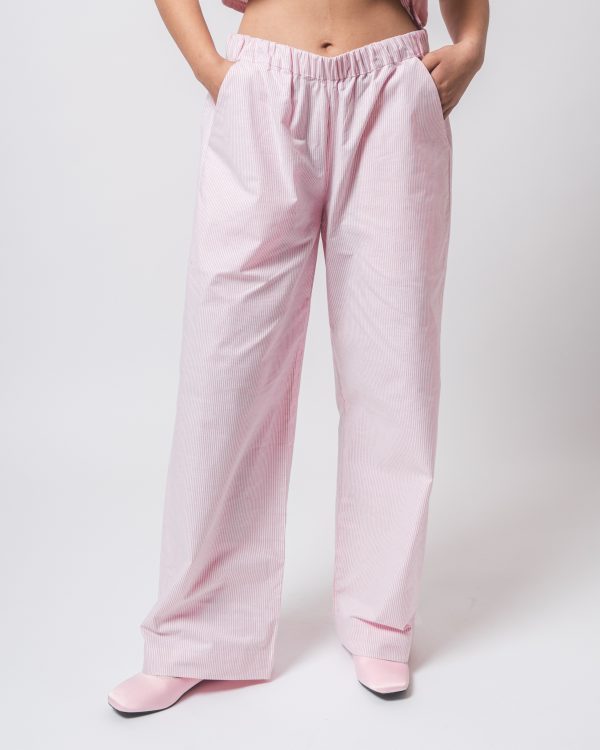 Pink Stripe Top and Pants Co-ords - Image 6