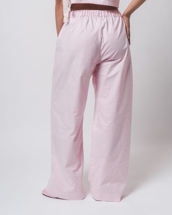 Pink Stripe Top and Pants Co-ords - Image 7