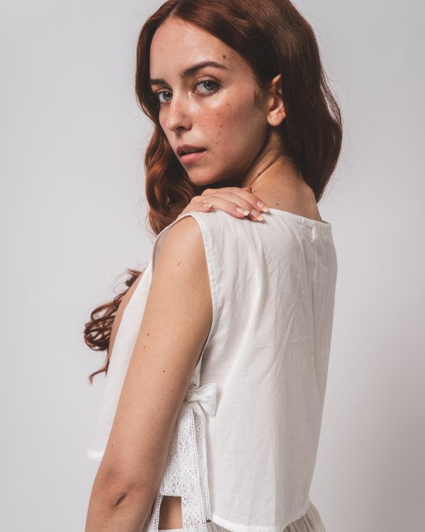 White Vest and Shorts Co-ords - Image 5