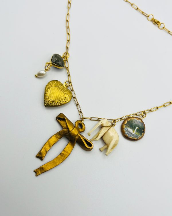 Grey Charms Necklace - Image 3