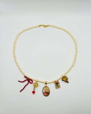 Red Charm Necklace