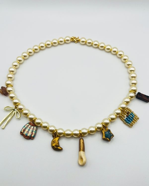Blue Charm Necklace - Image 2