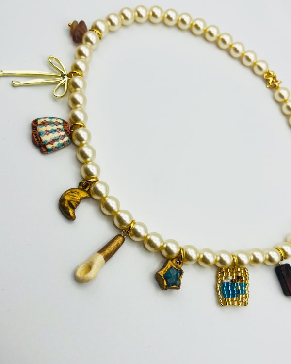Blue Charm Necklace - Image 3